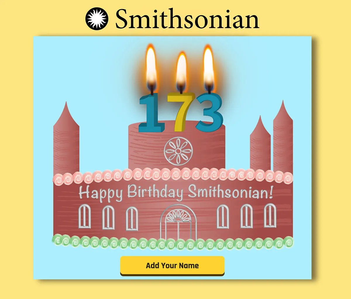 Smithsonian Birthday Card