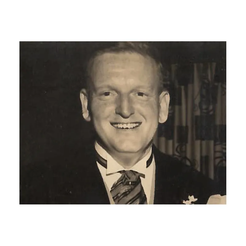 Dad on his wedding day. (Sorry, Mom; cropped you right out.)