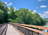 Biking Behind My Big Brother