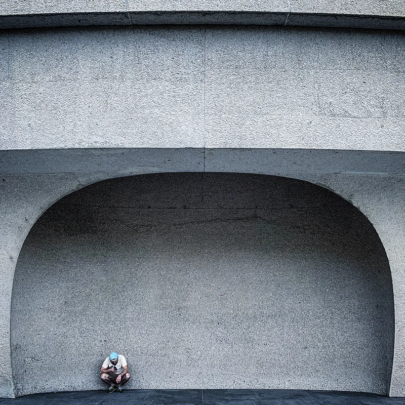 Outside Hirshhorn Museum, 2018. Photo by me.