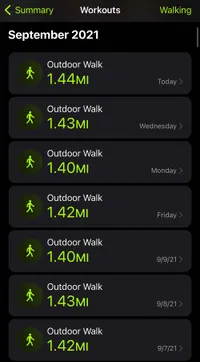 “I’m Going for a Walk!”
